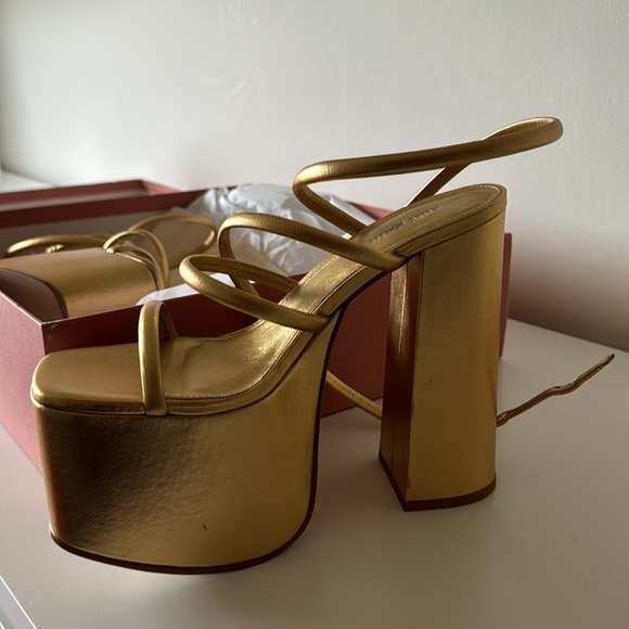 Never worn brand new Cult Gaia heels - Picture 2 of 2
